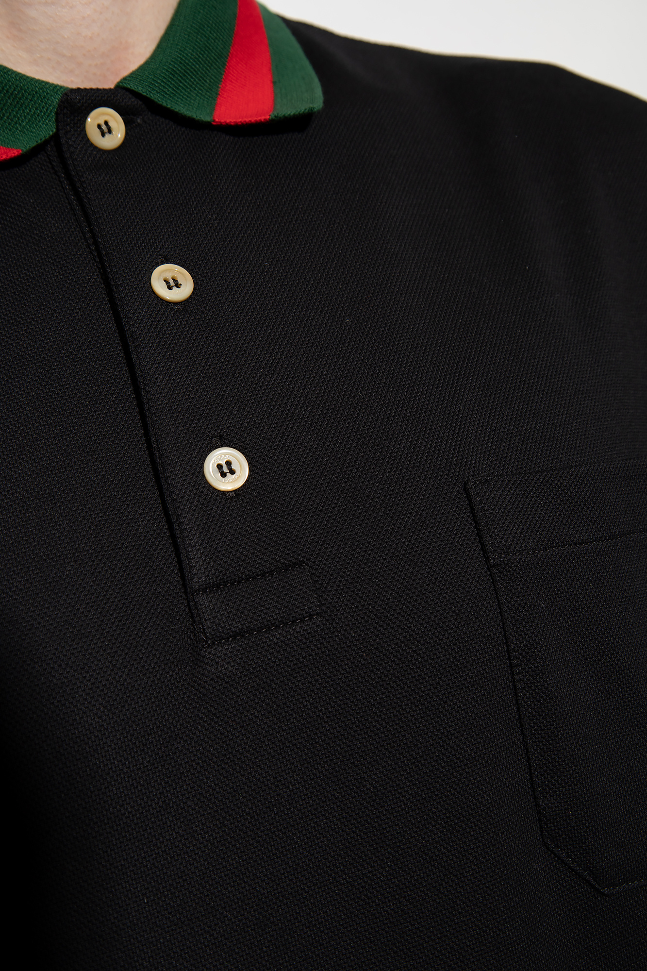 Black gucci hotsell collar shirt